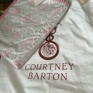 Pink and White Kids Blanket